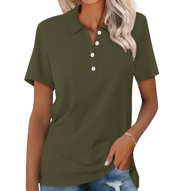 Women’s Cotton Polo Shirt
