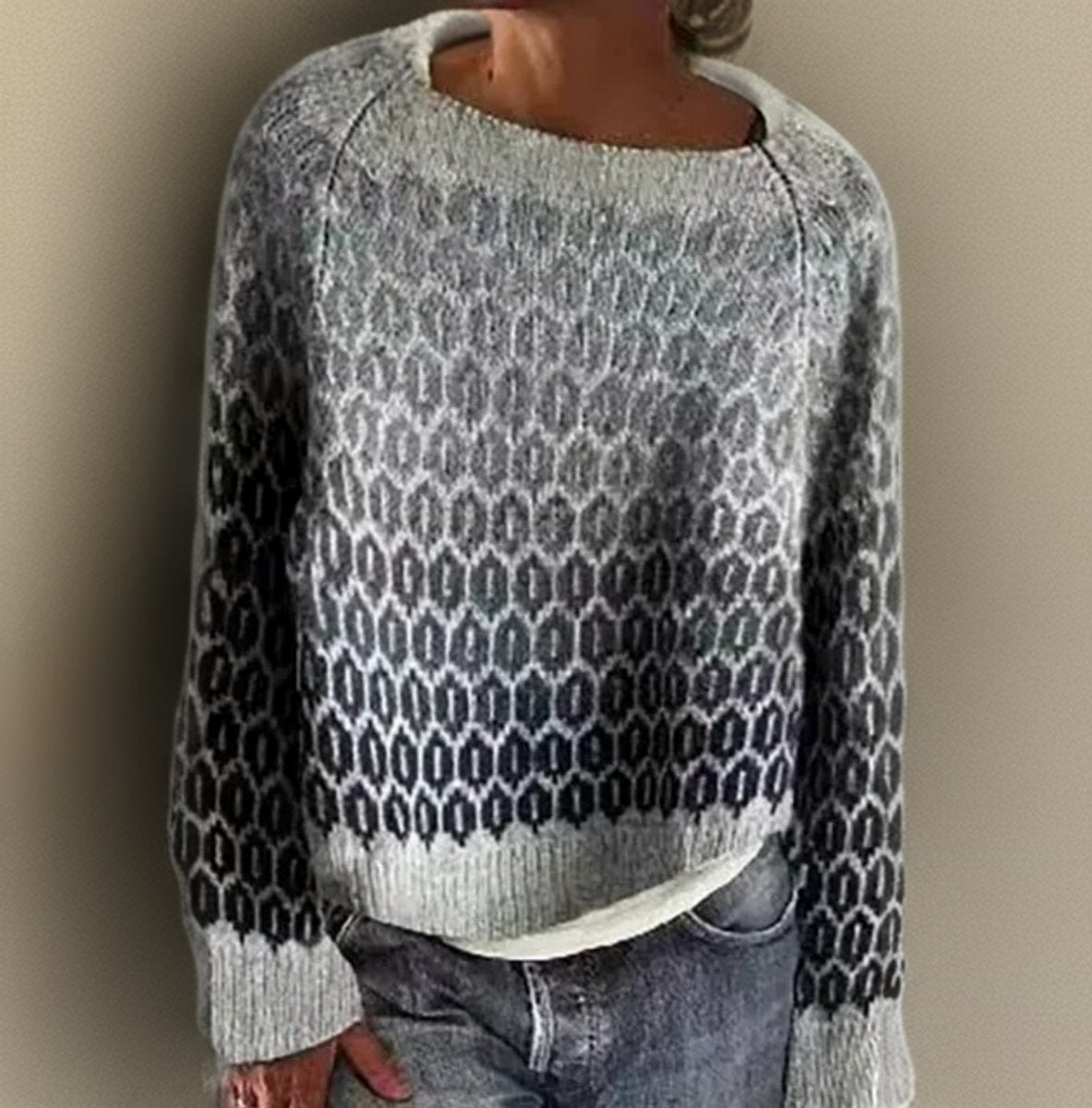 Women's Gradient Ombre Jumper