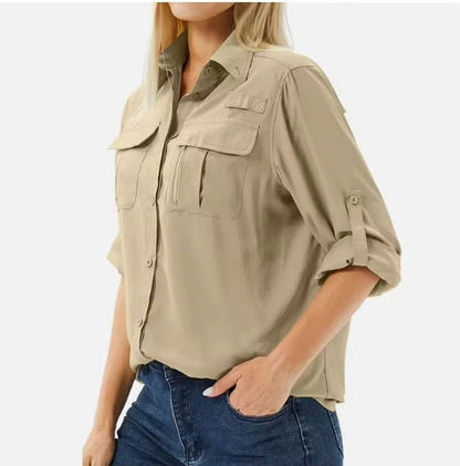 Women's Roll-Sleeve Shirt