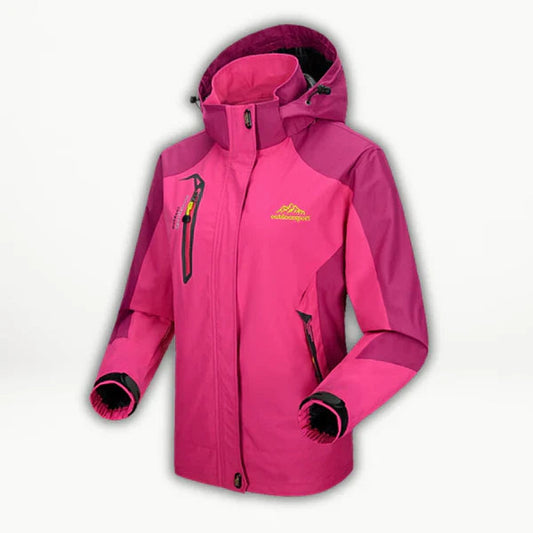 Women's Waterproof Two-Tone Outdoor Jacket