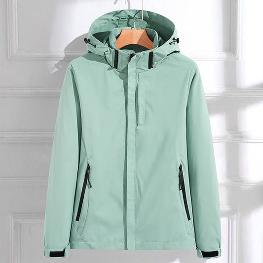 Women's Waterproof Adjustable Hooded Jacket