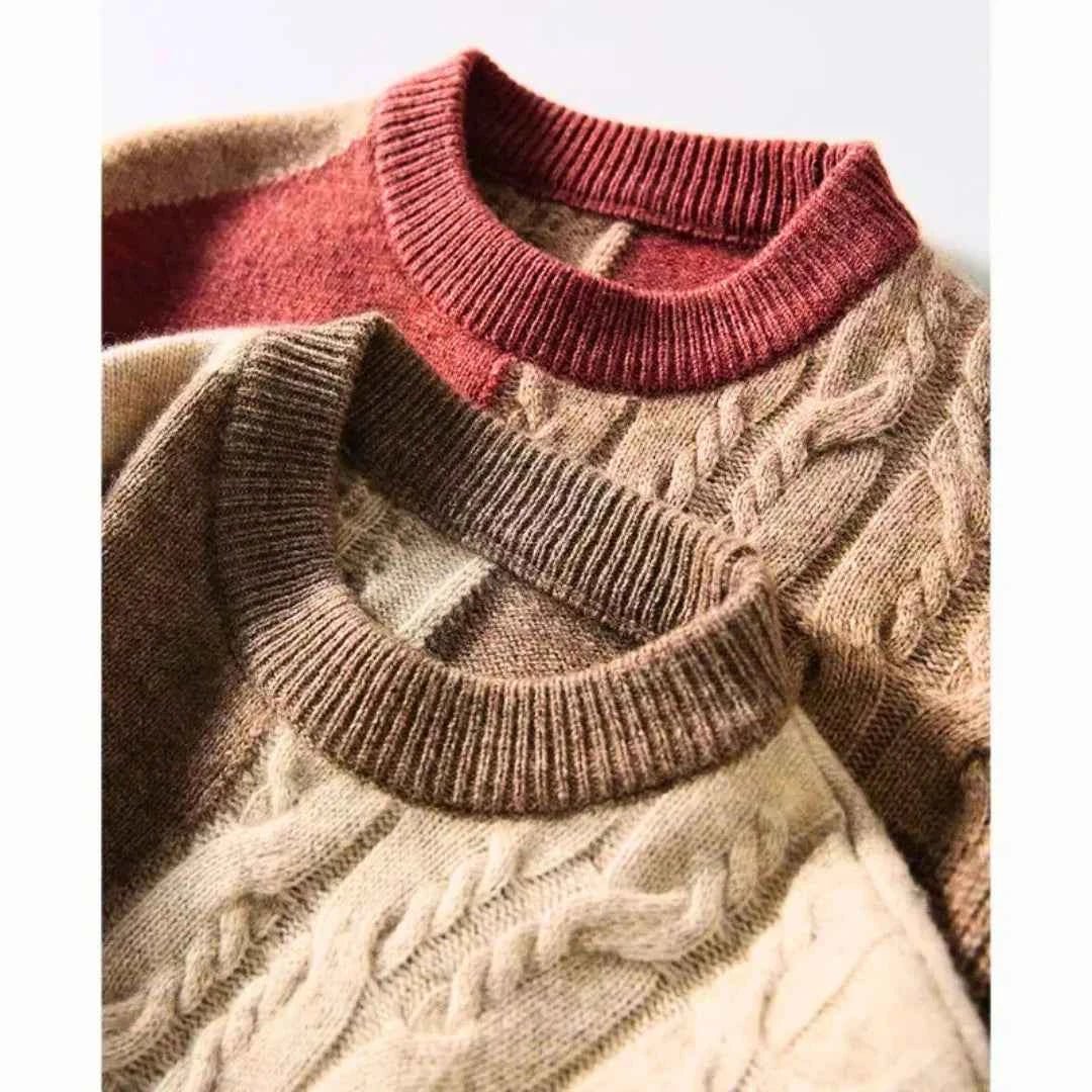 Women's Cable Knit Casual Jumper