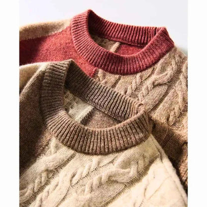 Women's Cable Knit Casual Jumper