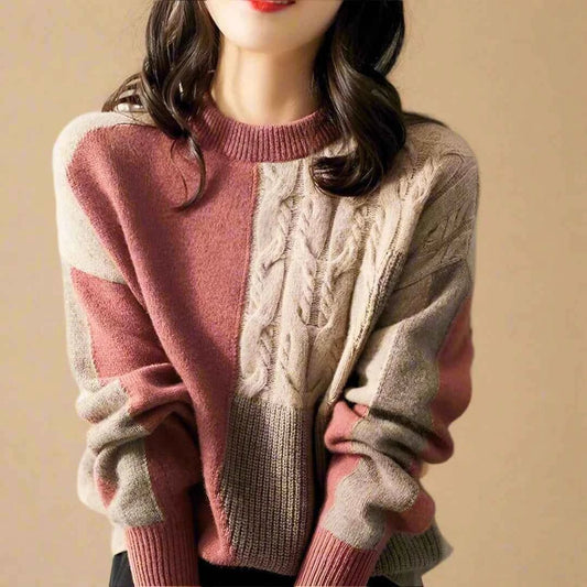 Women's Cable Knit Casual Jumper